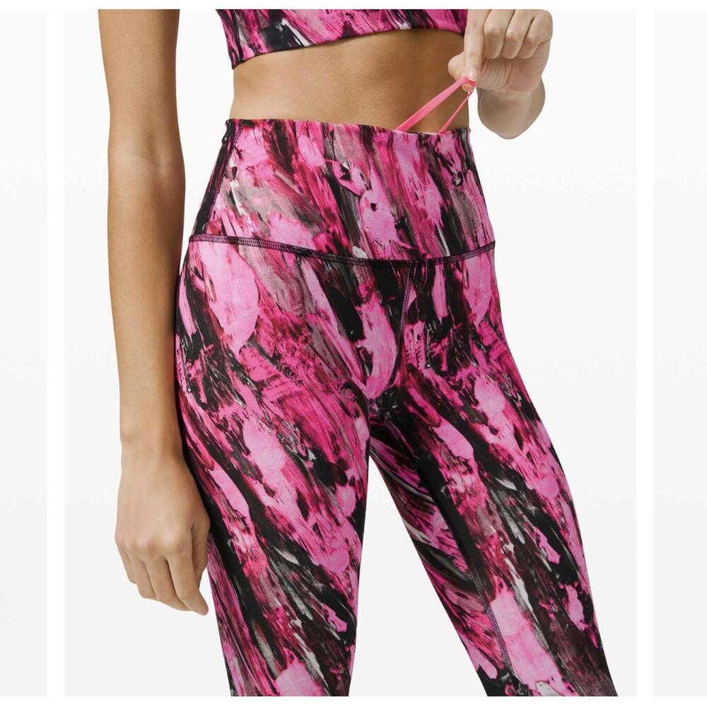 Lululemon Wunder Train High-Rise Tight 25" – Incentive‎ Refresh Multi – Size 4